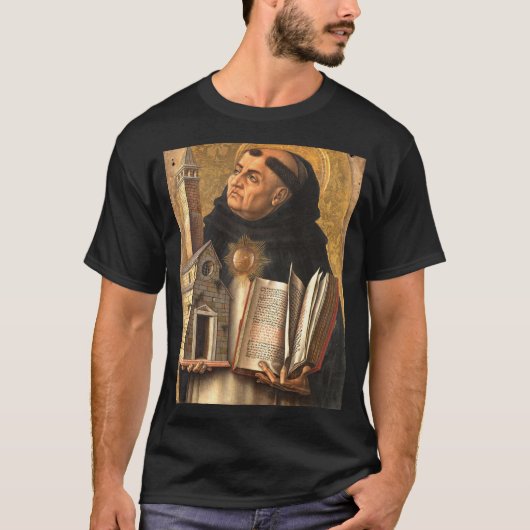 Saint Thomas Aquinas T-shirt (Voorkant)
