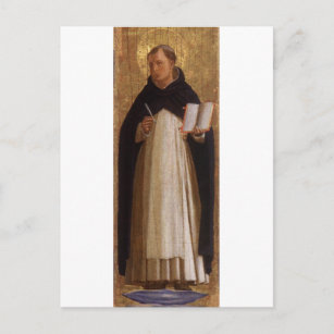 Saint Thomas d'Aquin par Fra Angelico Carte postal