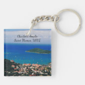 Saint Thomas Island Sleutelhanger (Achterkant)