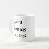 saint thomas koffie - mok (Voorkant links)