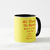 Saint Thomas la tasse d'Apostle* (Devant droit)