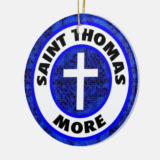 Saint Thomas More Keramisch Ornament (Links)