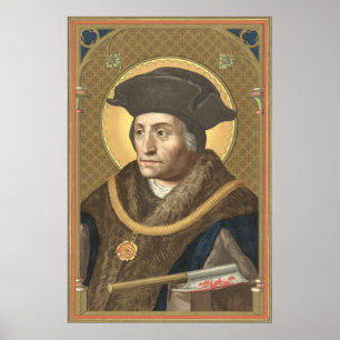 Saint Thomas More (SAU 026) Affiche 24"x36" 2