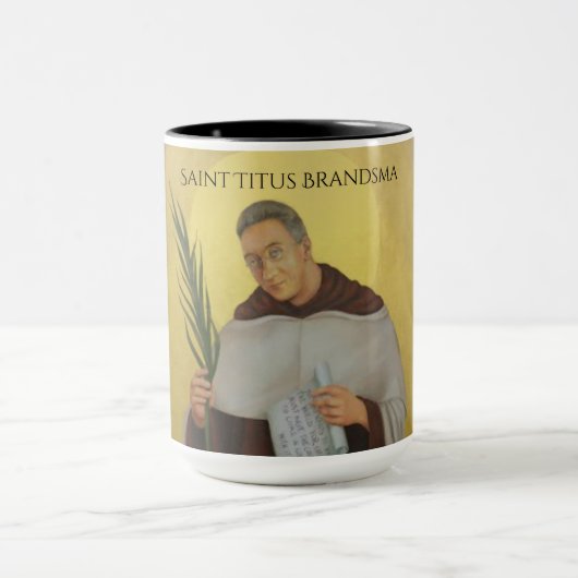 Saint Titus Brandsma Carmelite Saints Priest Mok (Midden)
