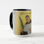 Saint Titus Brandsma Carmelite Saints Priest Mok (Voorkant links)