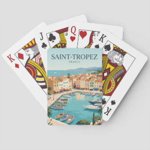 Saint-Tropez Frankrijk Pokerkaarten