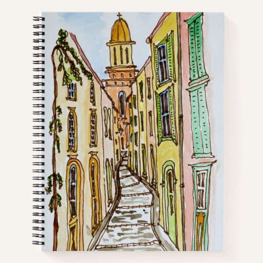 Saint-Tropez Gebouwen | Franse Riviera, Frankrijk Notitieboek (Voorkant)