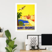 Saint Tropez Poster (Thuiskantoor)