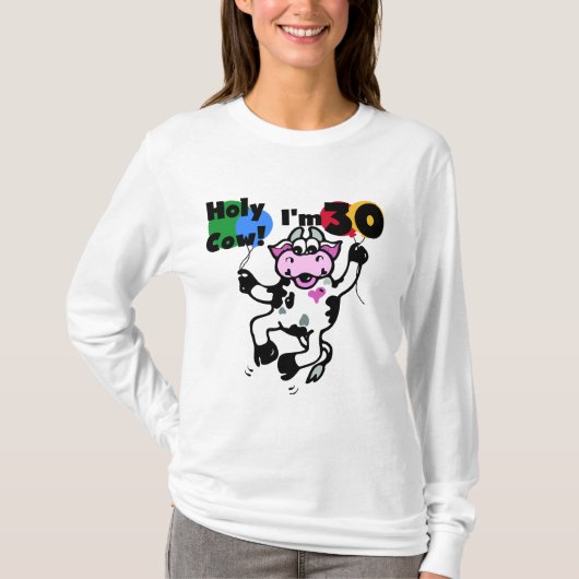 Saint Vache Je suis 30 T-shirts et cadeaux (Devant)