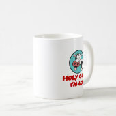 Saint Vache Je suis 60 Drôle Drôle Cartoon Mug (Devant droit)