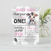 Saint-Vache Pays Anniversaire Fête Invitation (Debout devant)