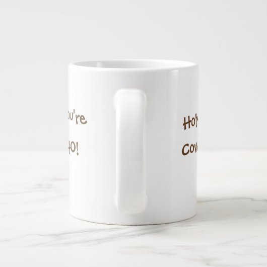 Saint Vache Vous avez 40 Anniversaire Mug (Dos)