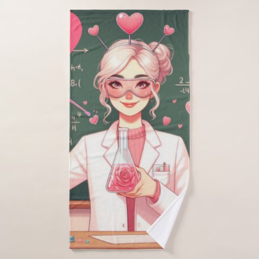 Saint Valentin (Serviette de bain)