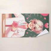 Saint Valentin (Serviette de bain)
