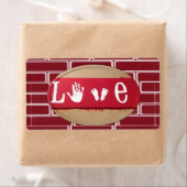 Saint Valentin Amour Étiquette (En situation)