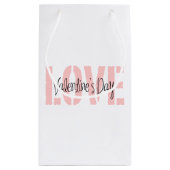 Saint Valentin Amour petit sac cadeau (Dos)