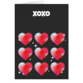 Saint Valentin aux coeurs rouges (Devant)