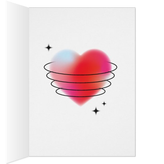 Saint Valentin aux coeurs rouges (Intérieur (Droit))