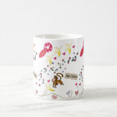 Saint Valentin Bananes Singes Mugs (Centre)