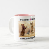 Saint Valentin Bengale Love Mug (Devant gauche)