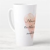 Saint Valentin cadeau de tasse - Vous aimez à la l (Angle gauche)