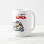 Saint Valentin Café Mug (Devant droit)
