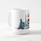 Saint Valentin Café Mug (Devant gauche)