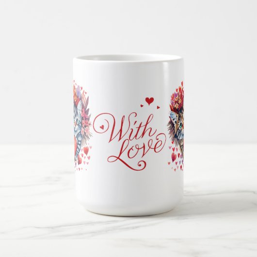 Saint Valentin Chat Mug (Centre)