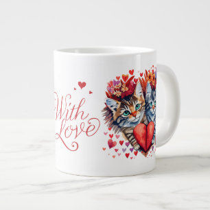 Saint Valentin Chat Mug