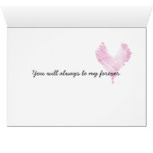 Saint Valentin Coeur de Fer Rouge (Intérieur Horizontal (Bas))