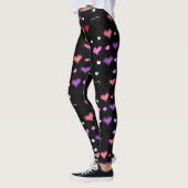 Saint Valentin coeur Leggings (Gauche)