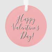  SAINT VALENTIN COEUR ROSE MODERNE  (dos)
