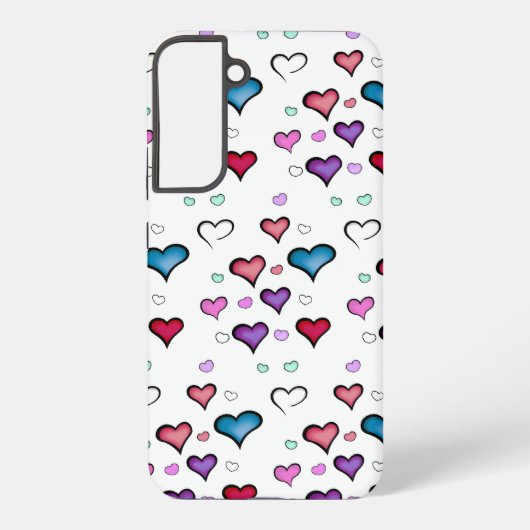 Saint Valentin coeur Samsung Galaxy Coque (Verso)