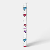 Saint Valentin coeur Samsung Galaxy Coque (Côté gauche)