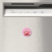 Saint Valentin Coeurs de poulpe Magnet (In Situ (Lave-vaisselle))