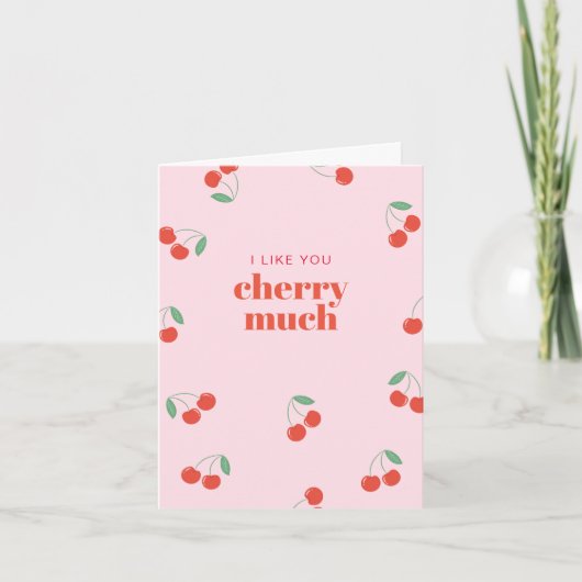 Saint Valentin Comme vous Cherry Beaucoup de carte (Devant)