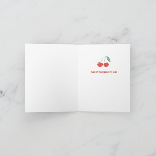 Saint Valentin Comme vous Cherry Beaucoup de carte (Intérieur)
