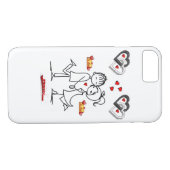 Saint Valentin coque iphone (Dos (Horizontal))