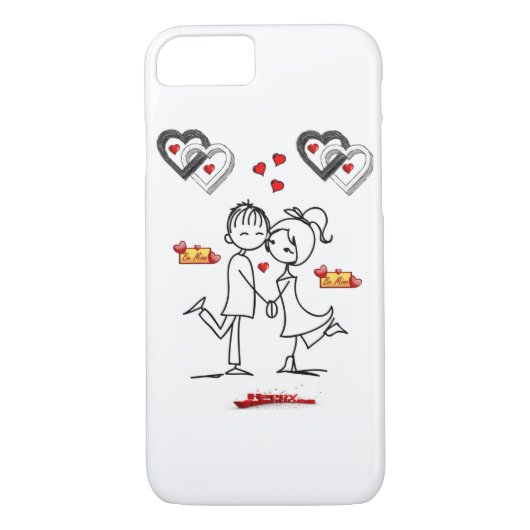 Saint Valentin coque iphone (Dos)