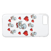Saint Valentin coque iphone (Dos (Horizontal))