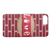 Saint Valentin coque iphone (Dos (Horizontal))