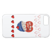 Saint Valentin coque iphone (Dos (Horizontal))