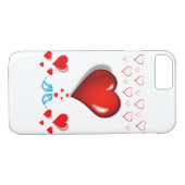 Saint Valentin coque iphone (Dos (Horizontal))