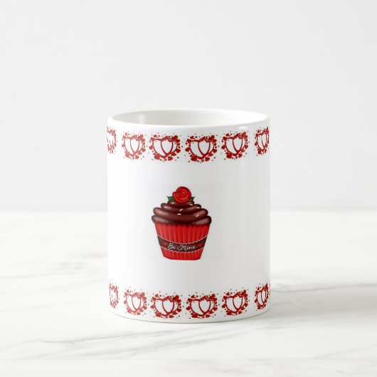 Saint Valentin Cupcake Mugs (Centre)