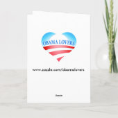 Saint-Valentin de Barack-Michelle - carte (Dos)