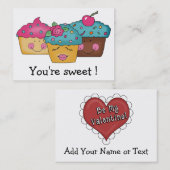 Saint Valentin en Carte de visite ! SRF (Devant / Derrière)