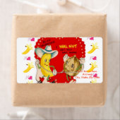 Saint Valentin Étiquette Vintage (En situation)