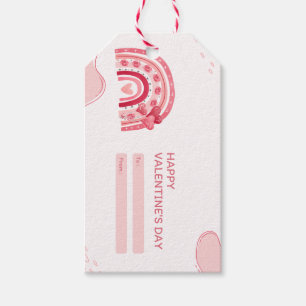 Saint Valentin, étiquettes cadeaux, amour, romanti