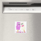 Saint-Valentin Funny glace Magnet (In Situ (Lave-vaisselle))
