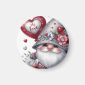 Saint Valentin Gnome Magnet (Devant)
